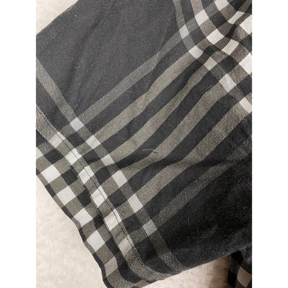 JCRT Black Plaid Twill Short Sleeve Shirt Mens JC#RT Sz M - Picture 10 of 10